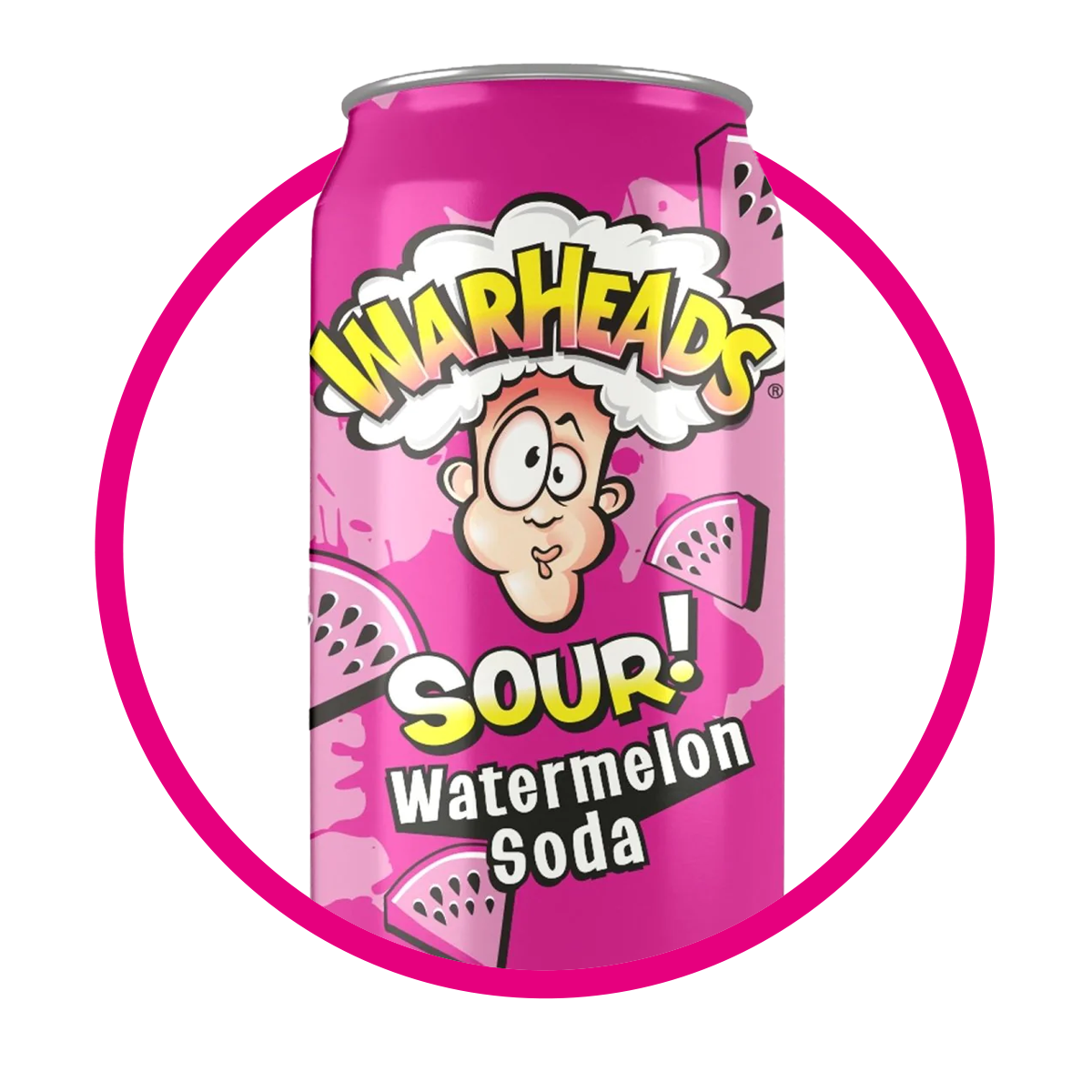 Warheads Sour Watermelon 355 ml