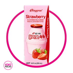 Caja de Binggrae Strawberry 200 ml