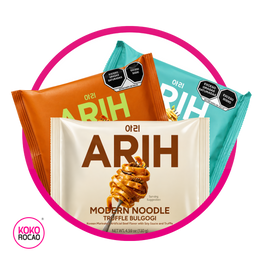 PAQUETE RAMEN COREANO ARIH 3 PIEZAS MIX