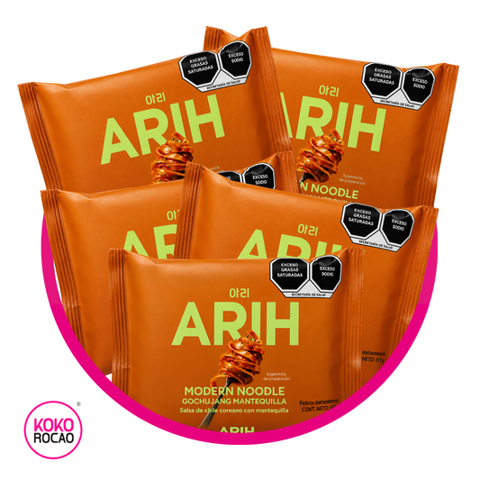 Ramen Coreano Arih 5 pz Gochujang