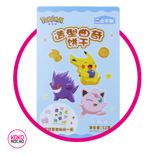 Caja de Leda Food Pokemon Gengar/Jigglypuf Leche 52 g