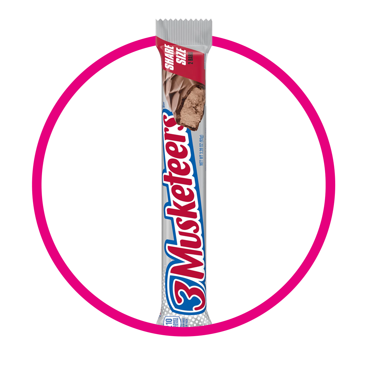 Bolsa de 3 Musketeers 93 g