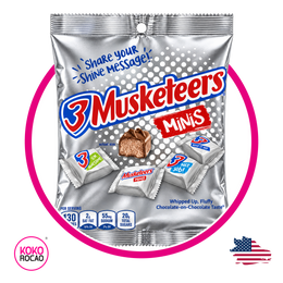 3MUSKETEERS MINIS CHOCOLATE BOLSA 74.80GR