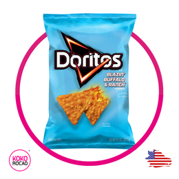DORITOS BLAZIN BUFFALO Y RANCH SNACKS BOLSA 262.2G