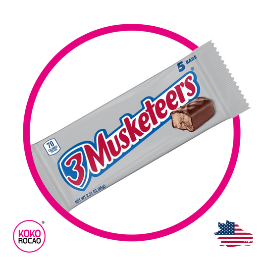 Bolsa de 3 Musketeers 5 Bars 65 g