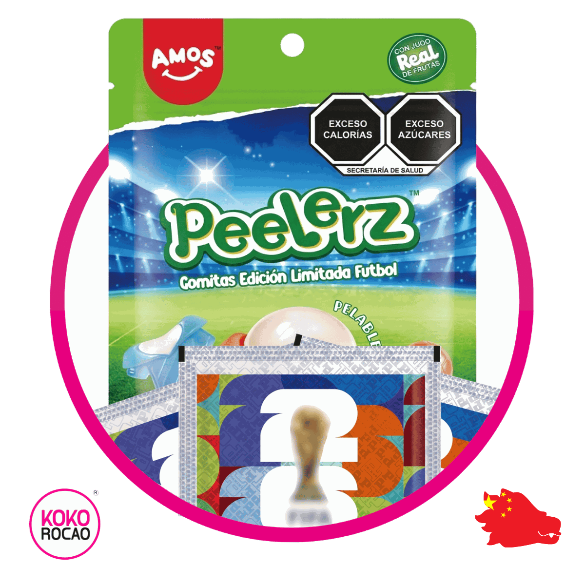 Paquete de 3 Sobres + Peelerz 65 g
