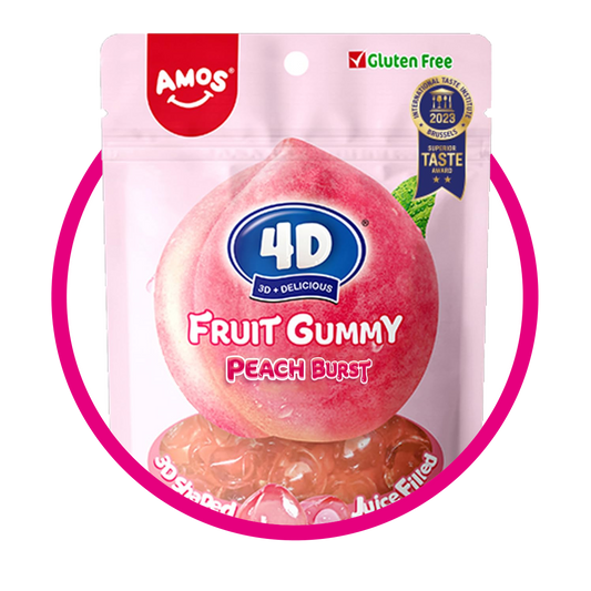 Bolsa de 4D Fruit Peach Burst 85 g