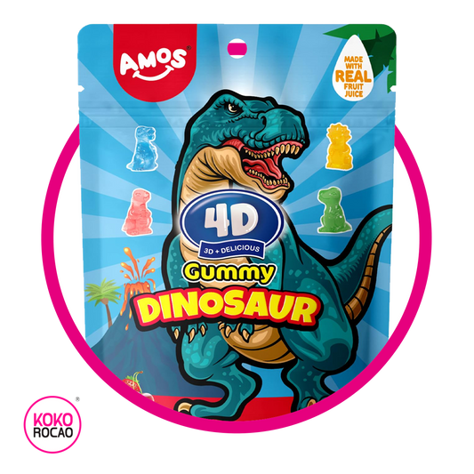 Bolsa de 4D Dinnosaur 100 g