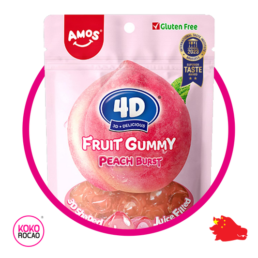 Bolsa de 4D Fruit Peach Burst 85 g
