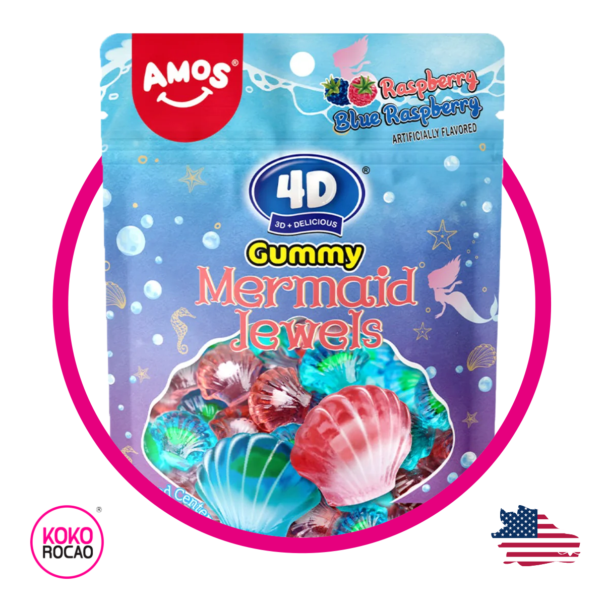 Bolsa de 4D Mermaid Jewels 170 g