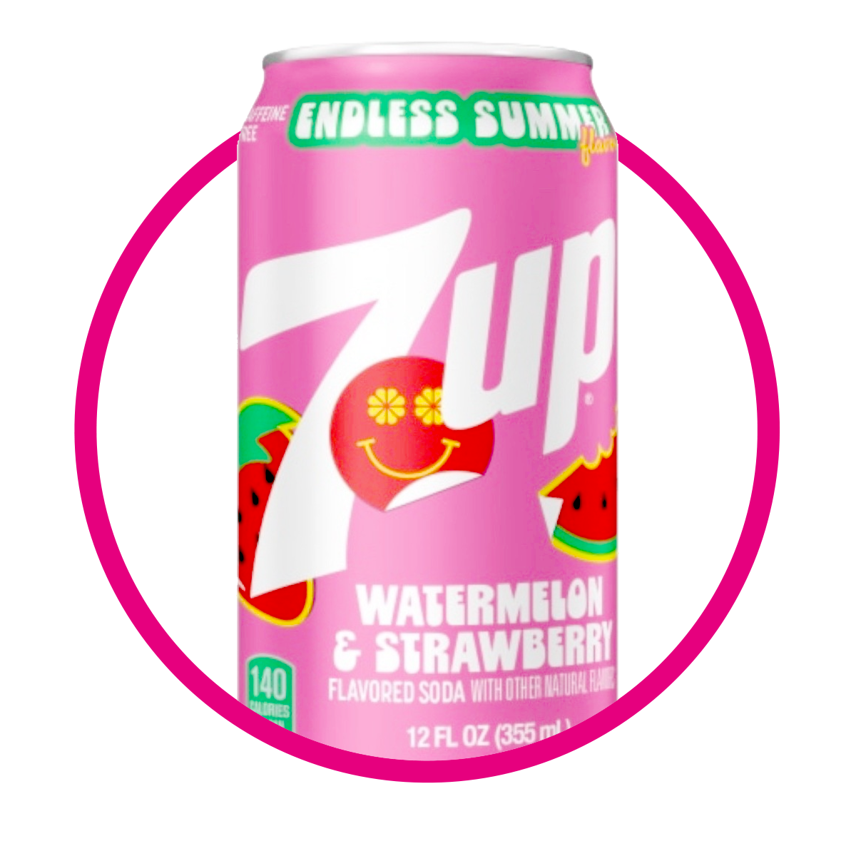Lata de 7UP Endless Summer