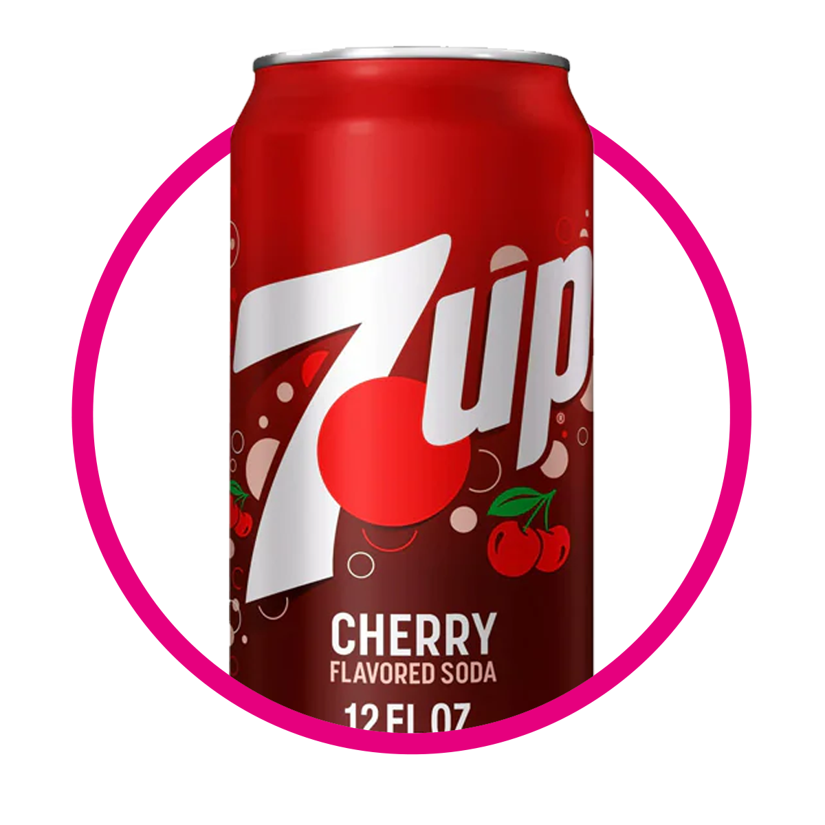 Lata de 7UP Cherry 355 ml