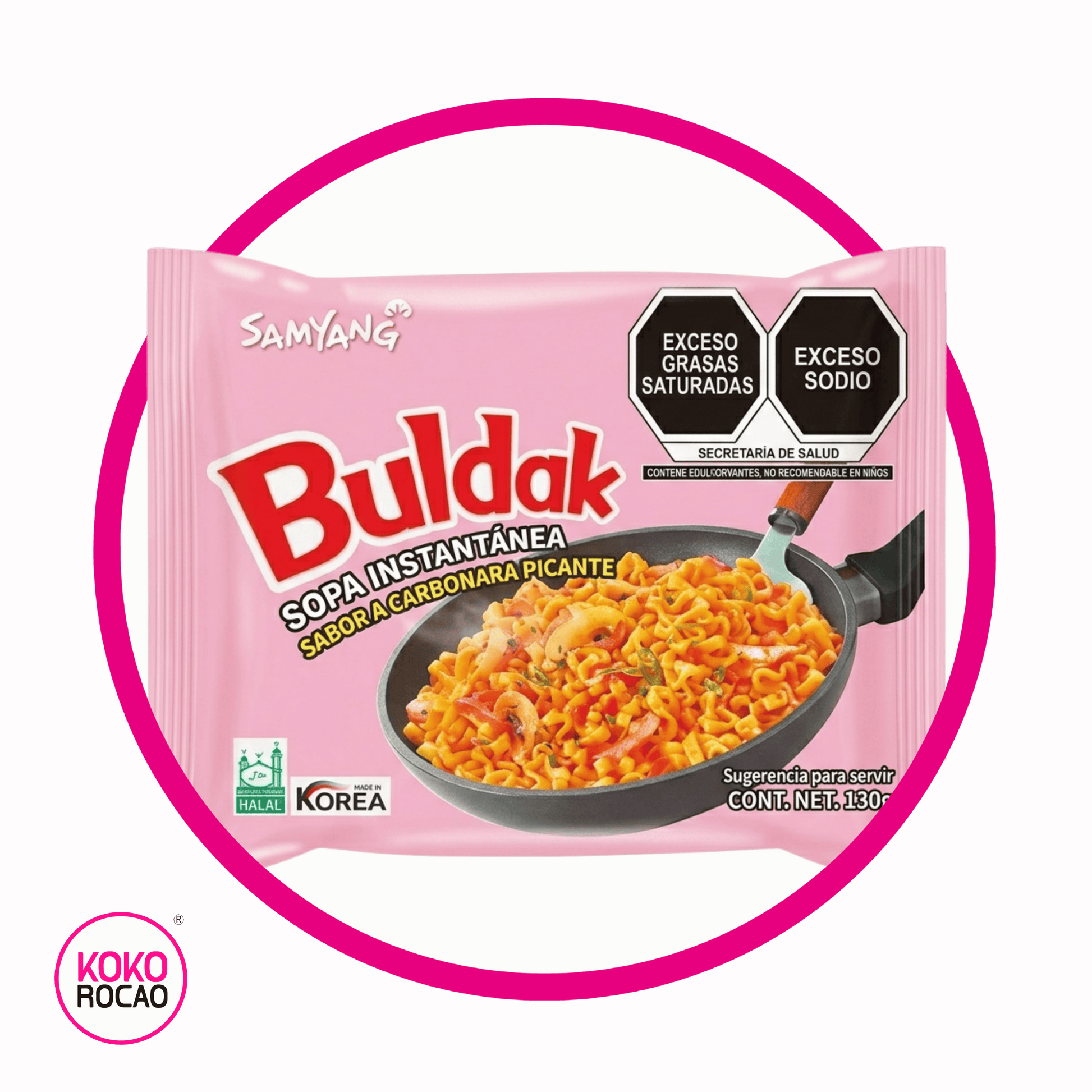 Bolsa de Samyang Buldak Carbonara 130 g