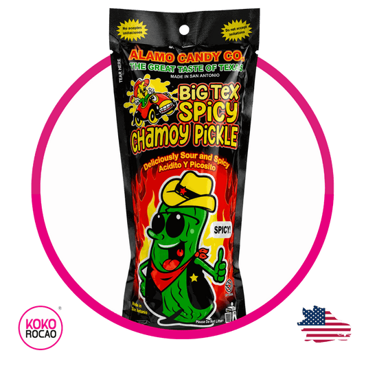 Bolsa de Alamo Big Tex Spicy Chamoy Pickle 140 g