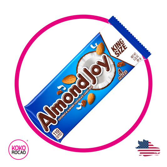 ALMOND JOY KING SIZE CHOCOLATE 91GR