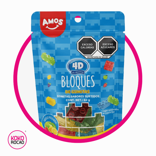 Bolsa de Amos 4D Bloques 65 g