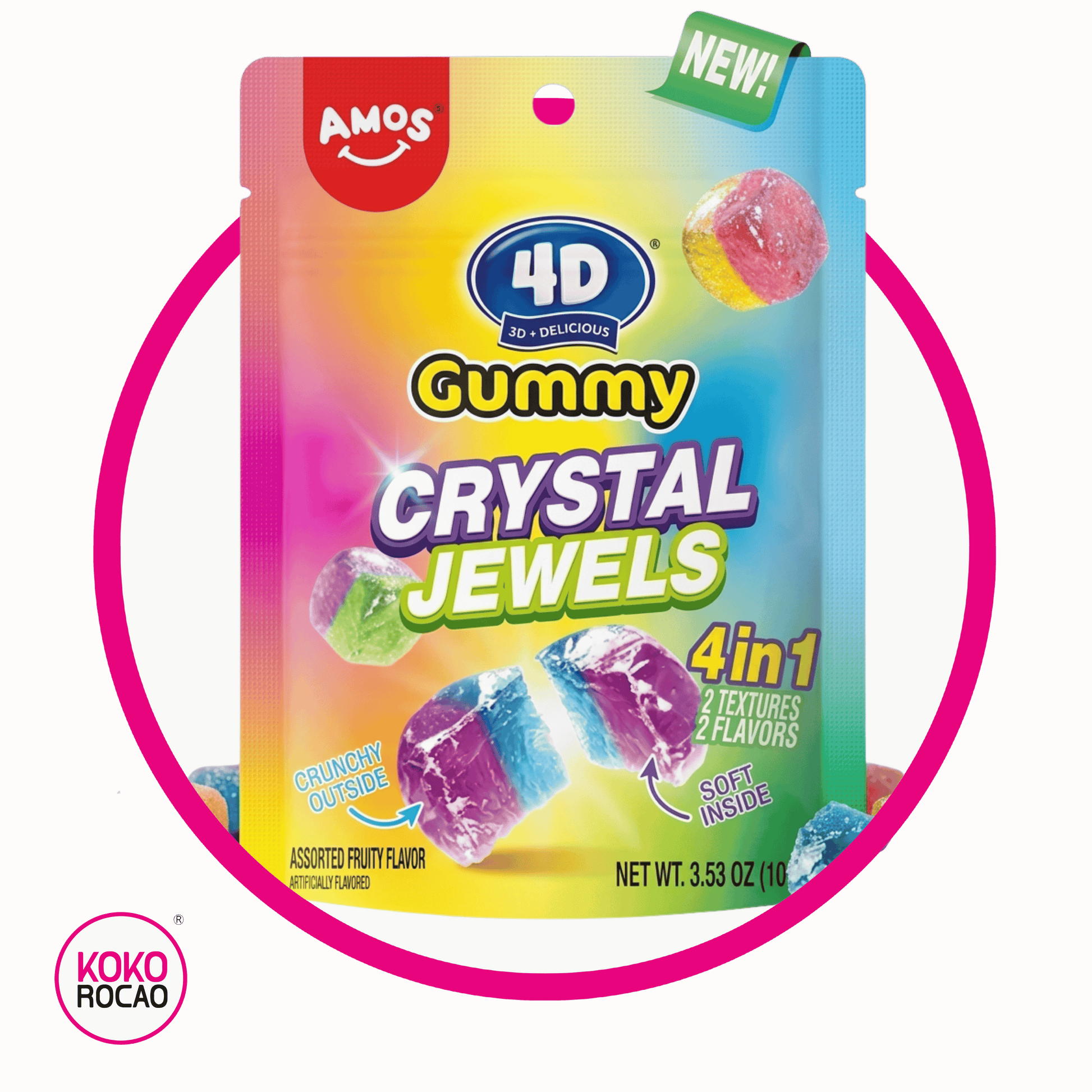 Bolsa de Amos 4D Crystal Jewels 100 g
