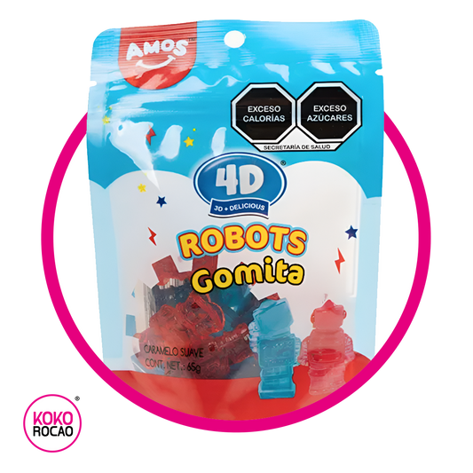 Bolsa de Amos 4D Robots 65 g