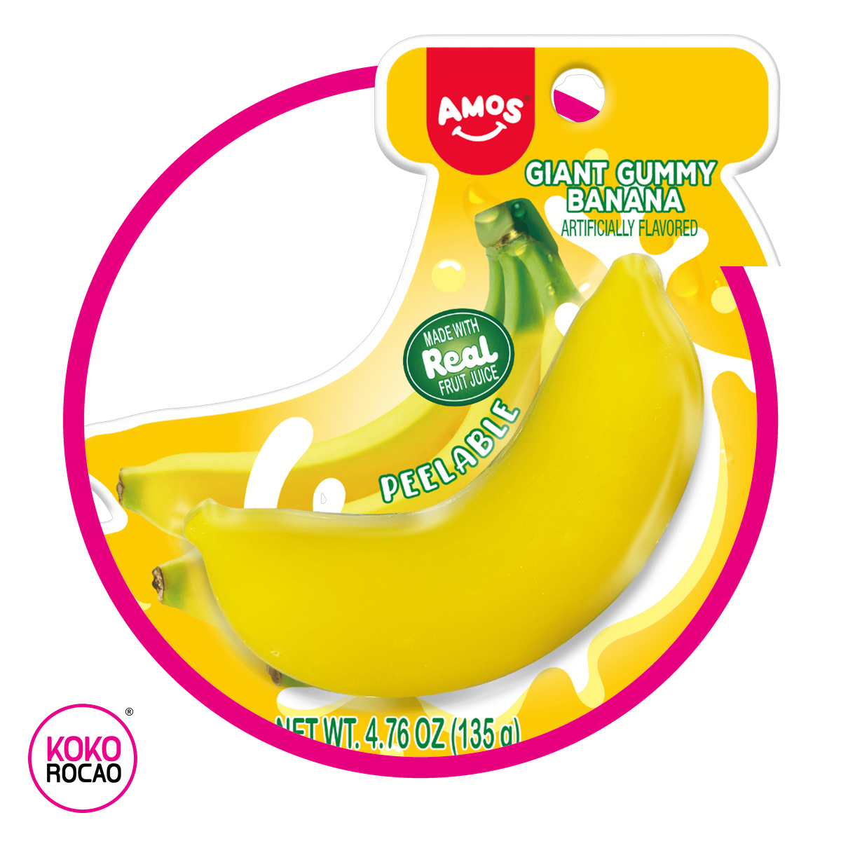 Amos Giant Banana 135 g