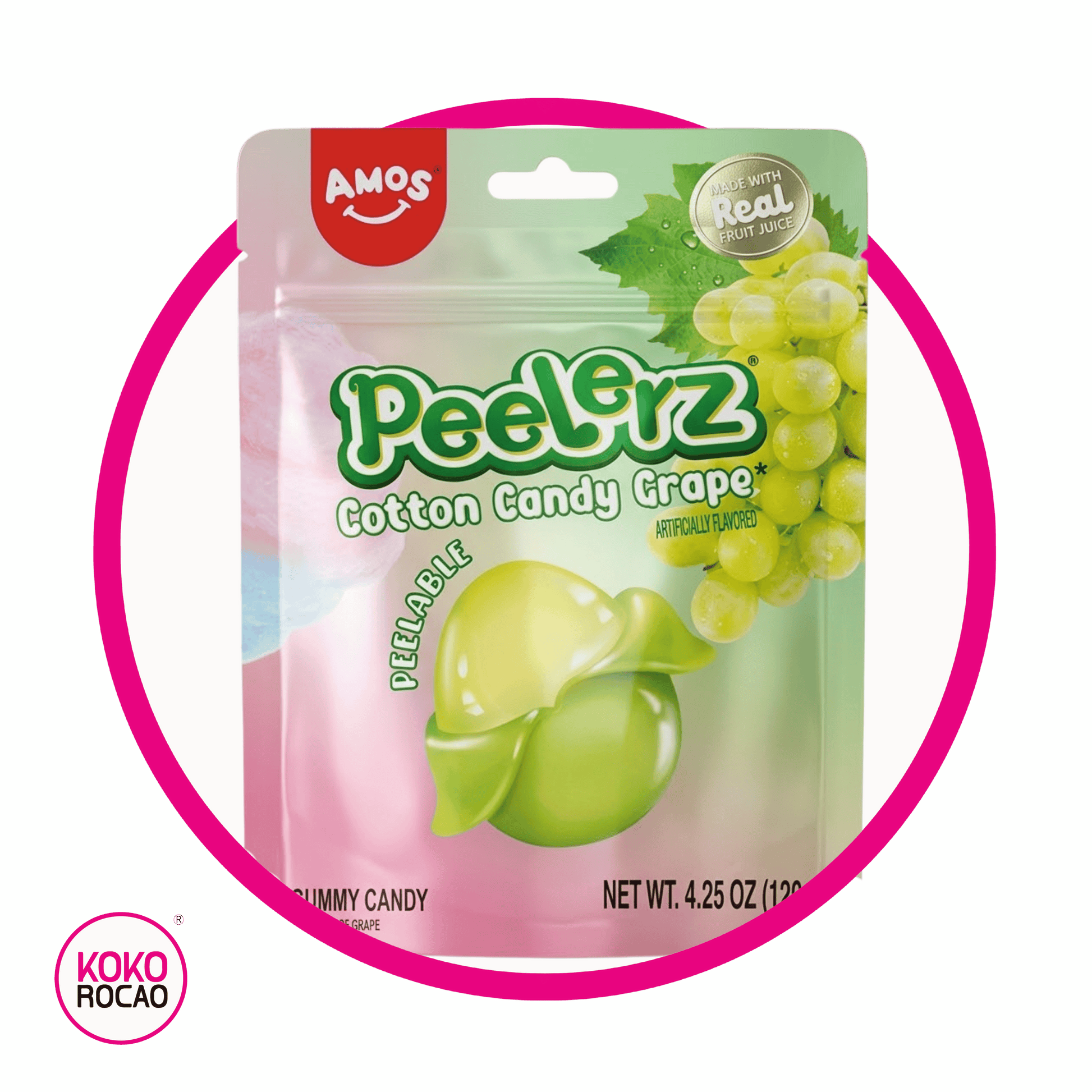 Bolsa de Amos Peelerz Cotton Grape 120 g