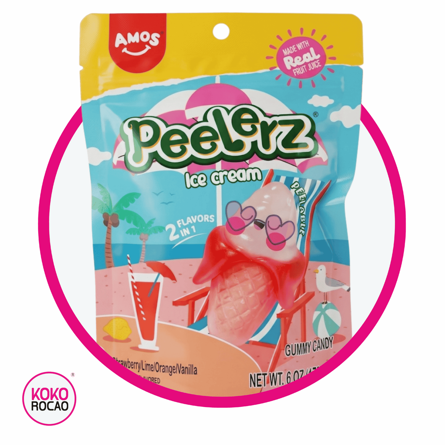 Bolsa de Amos Peelerz Ice Cream 170 g
