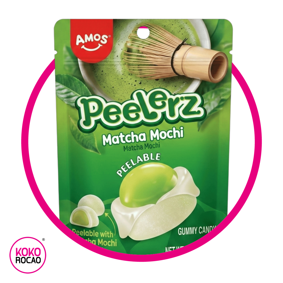 Bolsa de Amos Peelerz Matcha Mochi 85 g