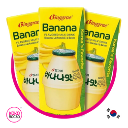 PAQUETE DE 3 LECHES BANANAS COREANAS