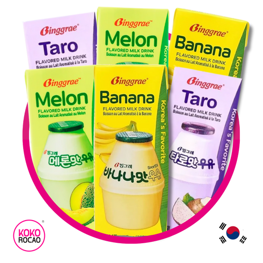 PAQUETE DE 6 LECHES COREANAS