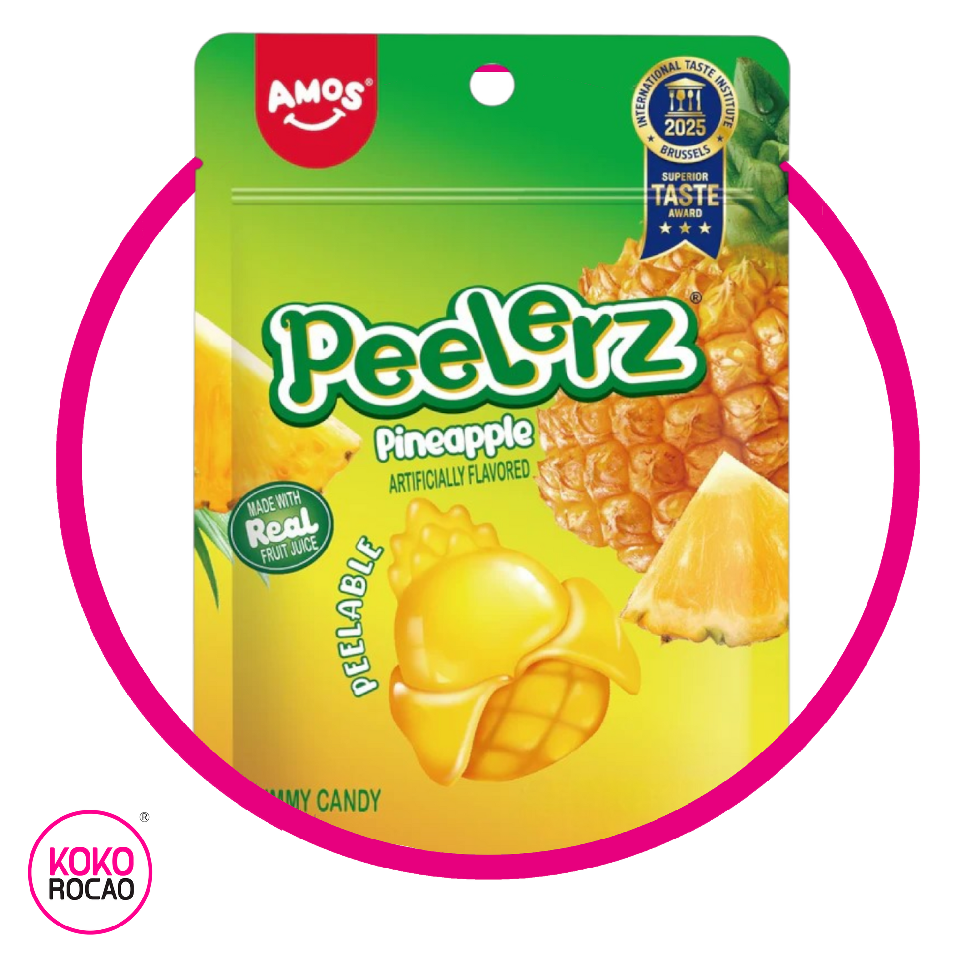 Bolsa de Amos Peelerz Pineapple 65 g