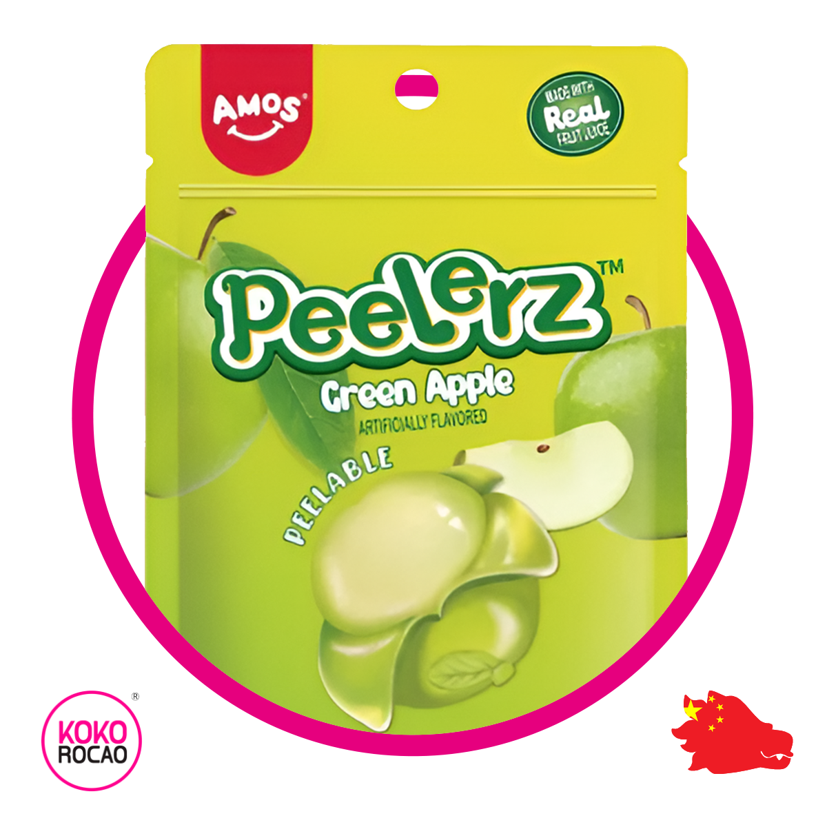 Bolsa de Amos Peelerez Apple 65 g