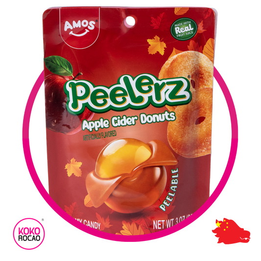 AMOS PEELERZ APPLE CIDER DONUTS GUMMY 85G