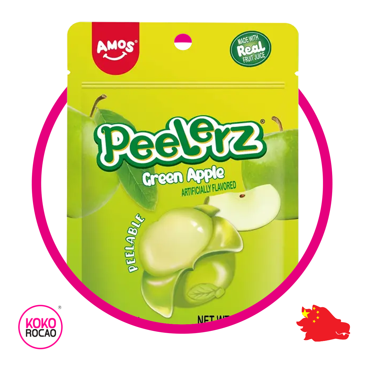 Bolsa de Amos Peelerz Apple 170 g
