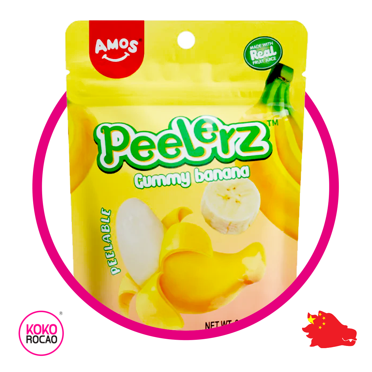 Bolsa de Amos Peelerz Banana 170 g