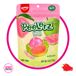AMOS PEELERZ GUAVA GUMMY BOLSA 170G
