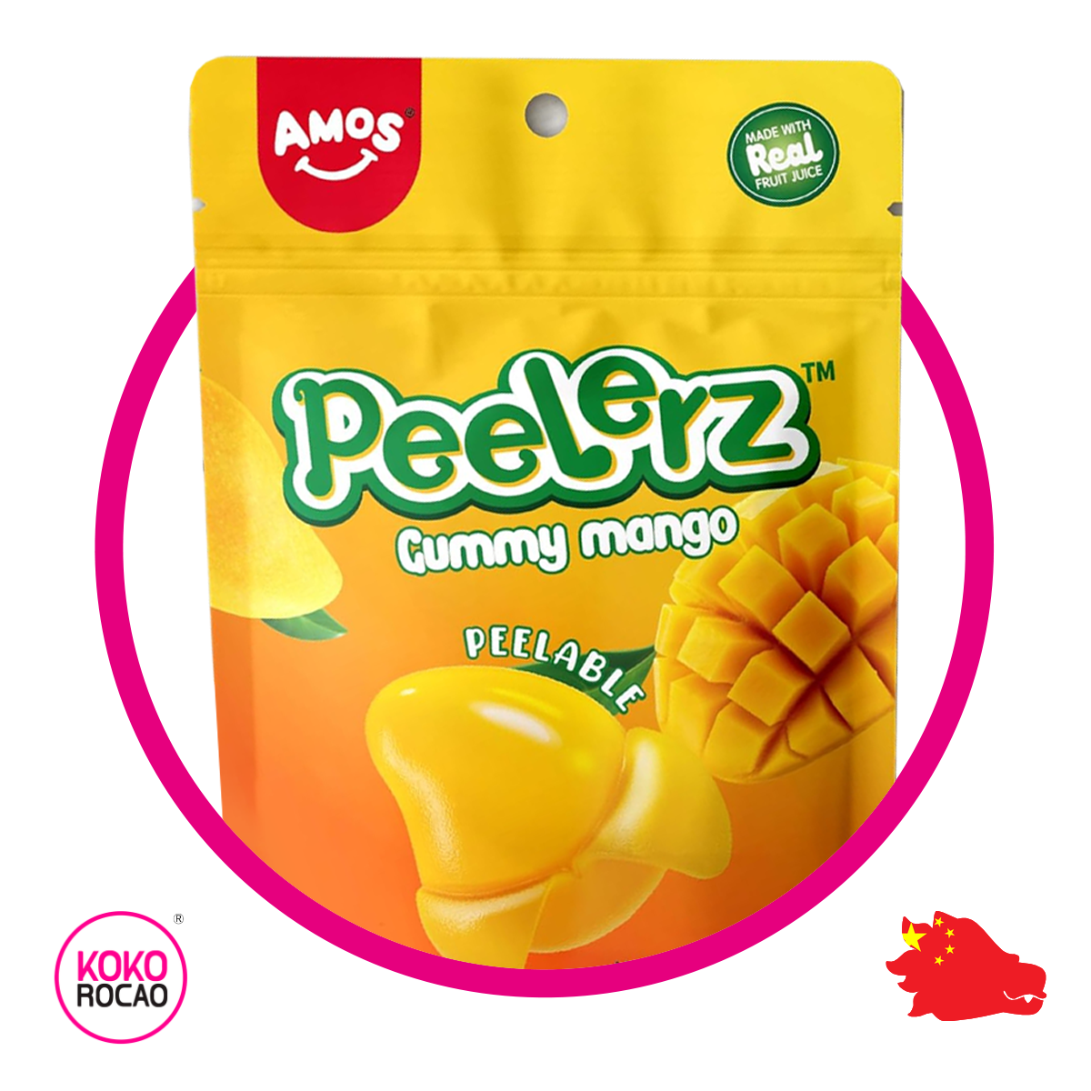 Bolsa de Amos Peelerz Mango 170 g