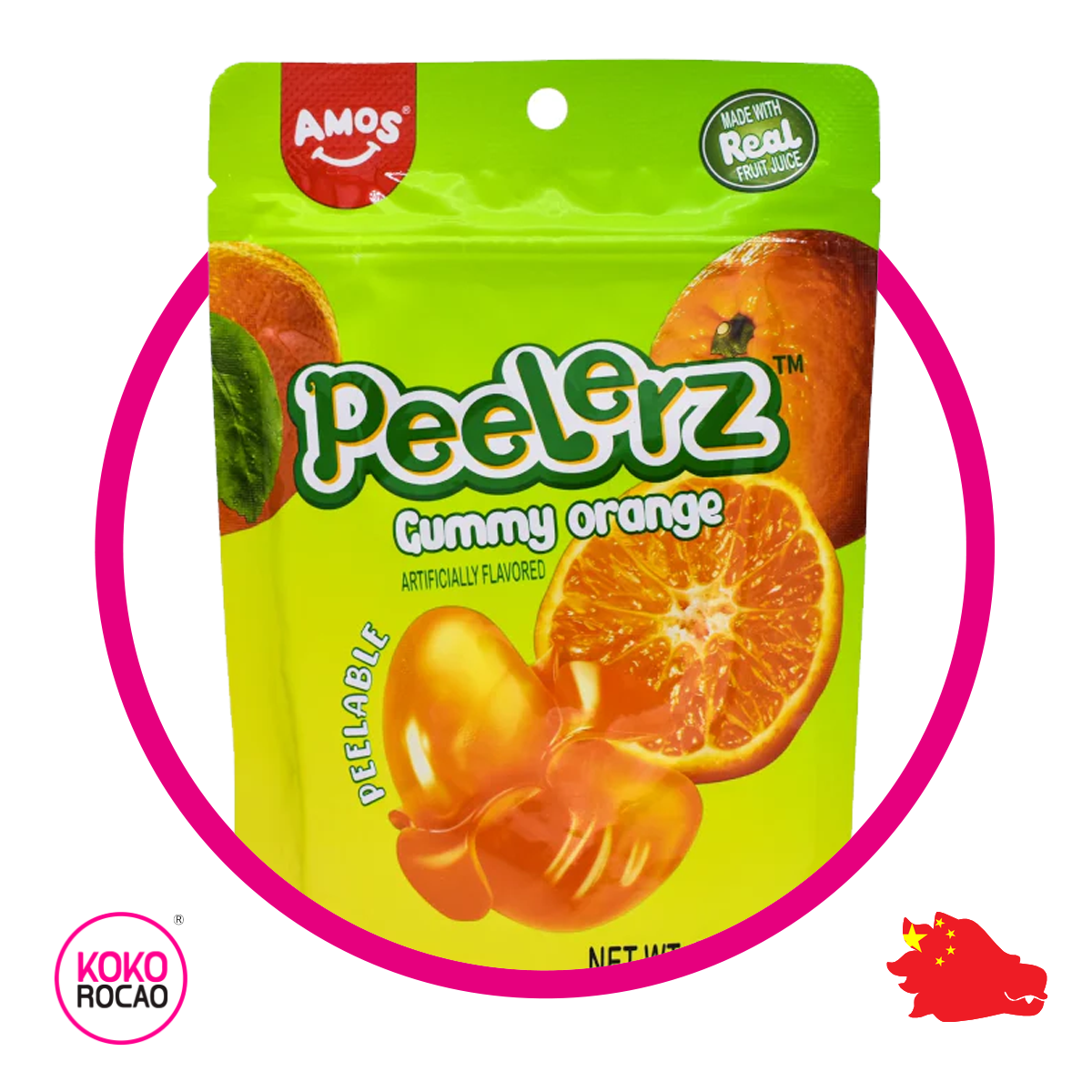 Bolsa de Amos Peelerz Orange 170 g