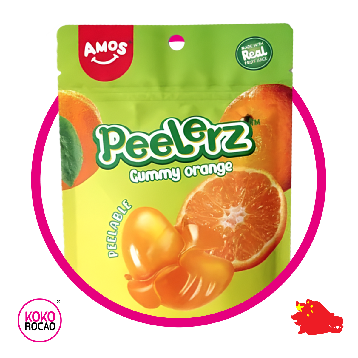 Bolsa de Amos Peelerz Orange 65 g