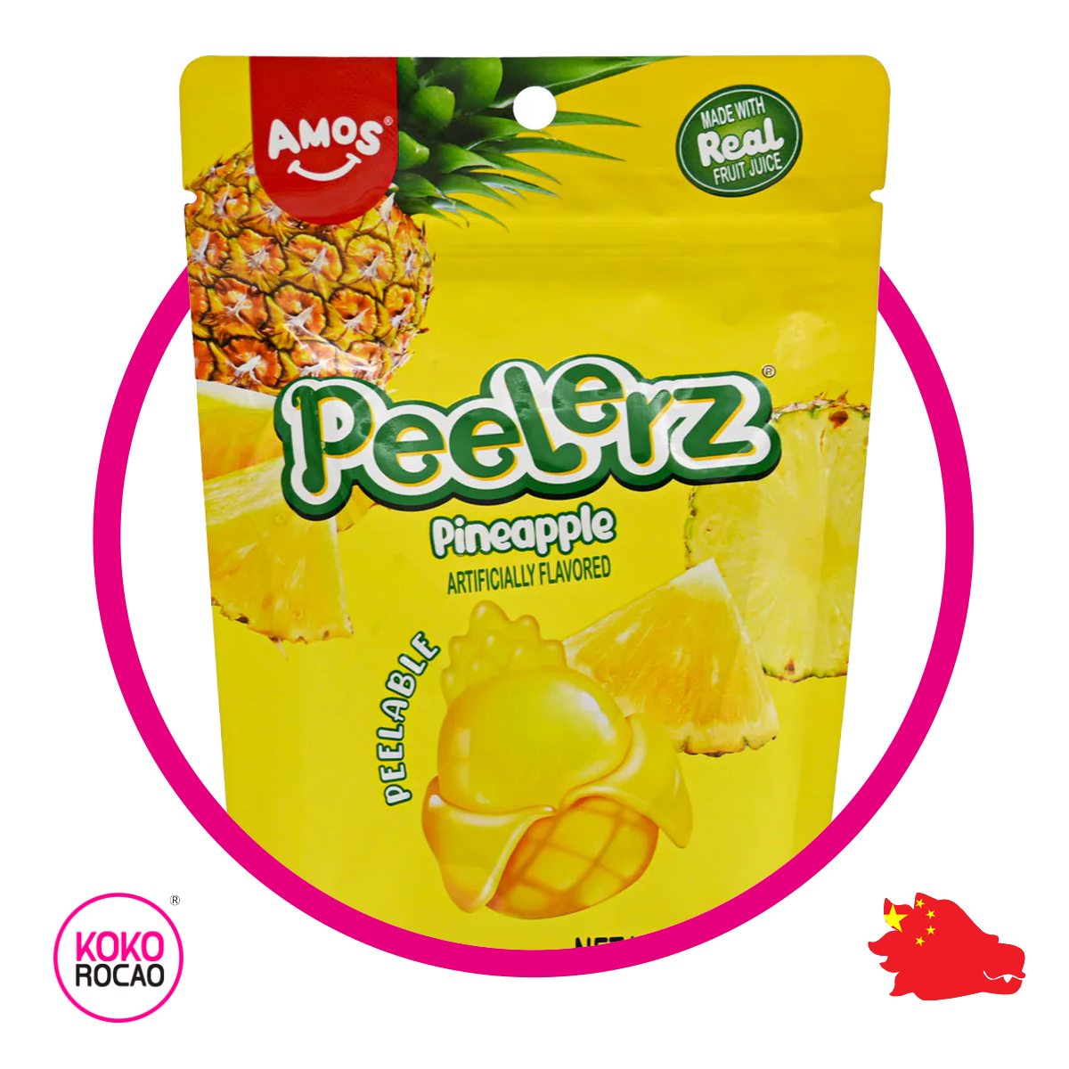 Bolsa de Amos Peelerz Pineapple 170 g