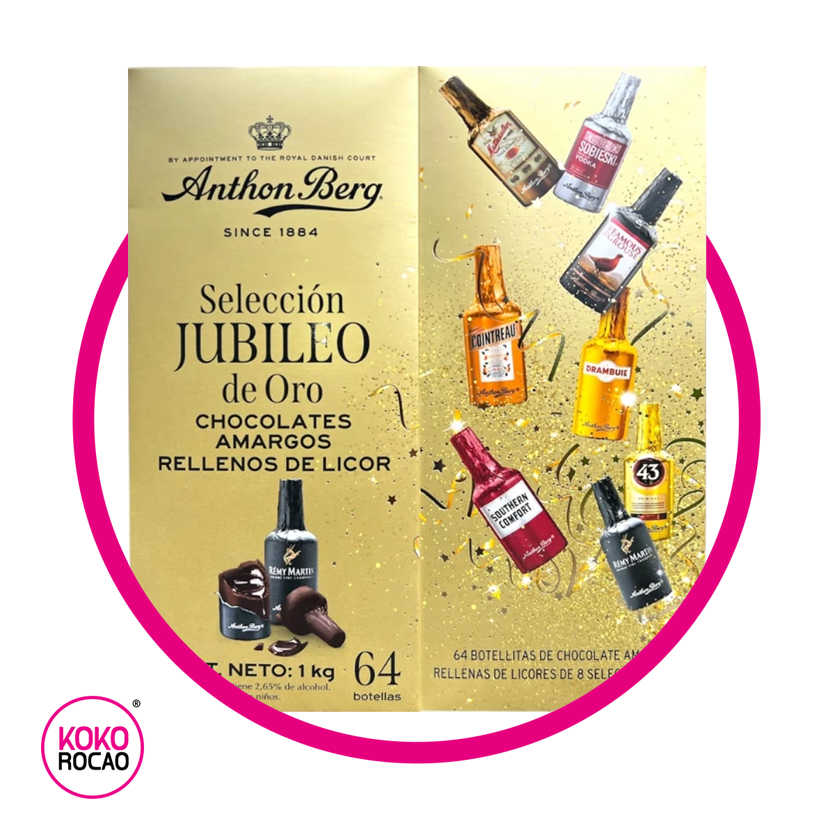 Caja de Anthon Berg Completa 1 kg Bundle