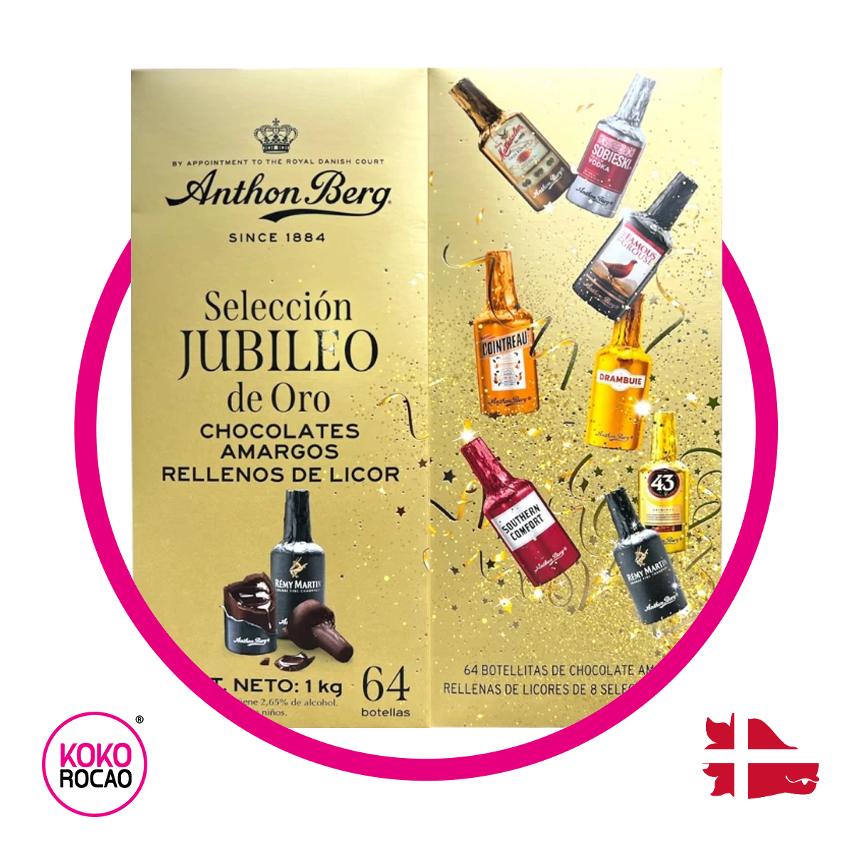 Caja de Anthon Berg Completa 1 kg Bundle