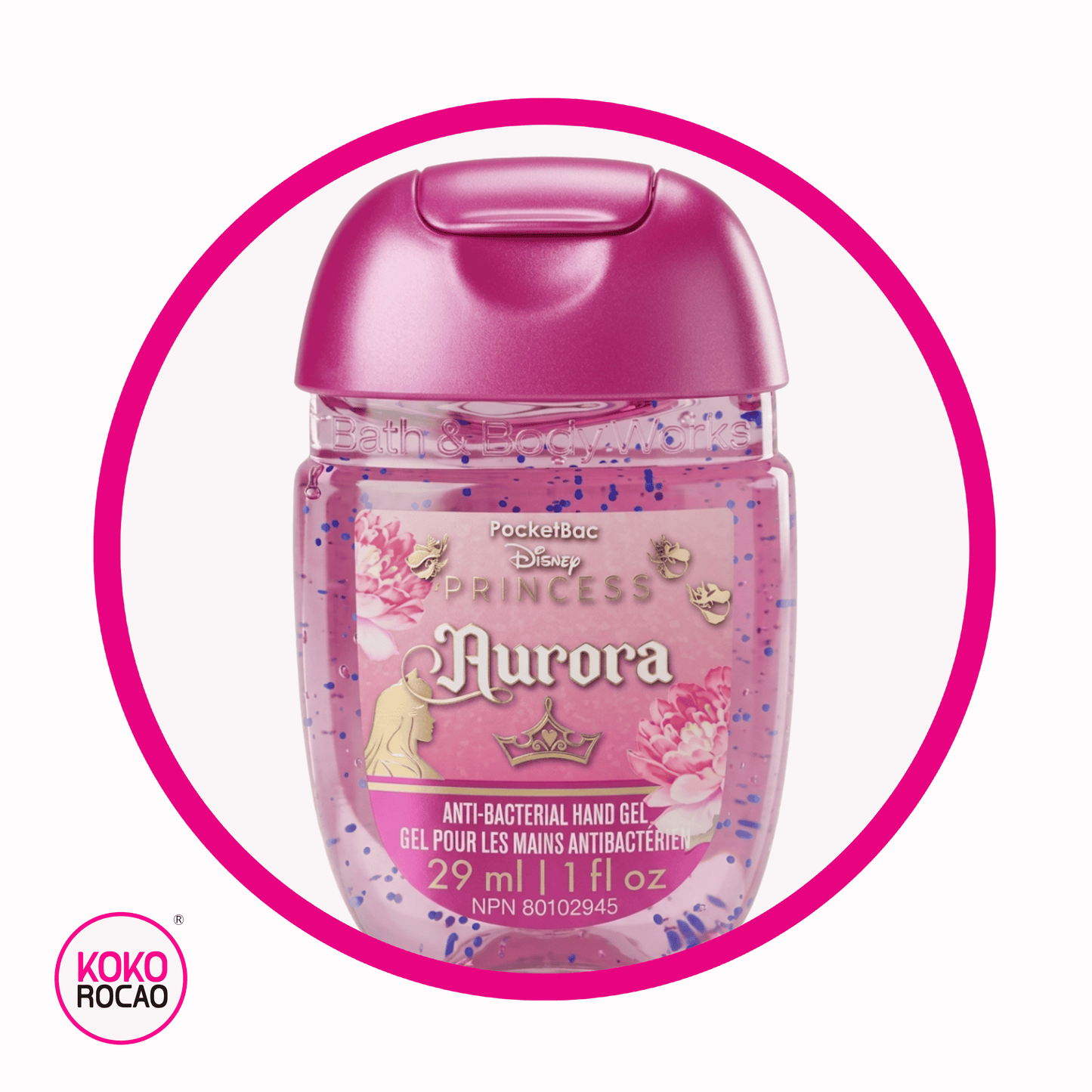 Bote de Bath&Body Works Aurora Antibacterial Gel 29 ml