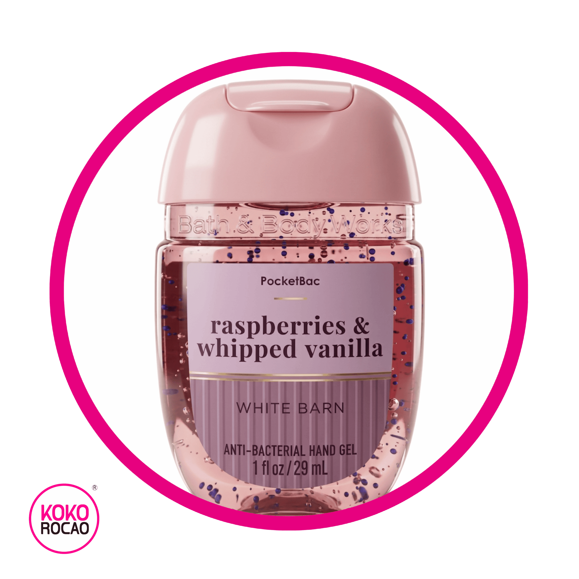 Bote de Bath&Body Works Raspberries & Whipped 29 ml