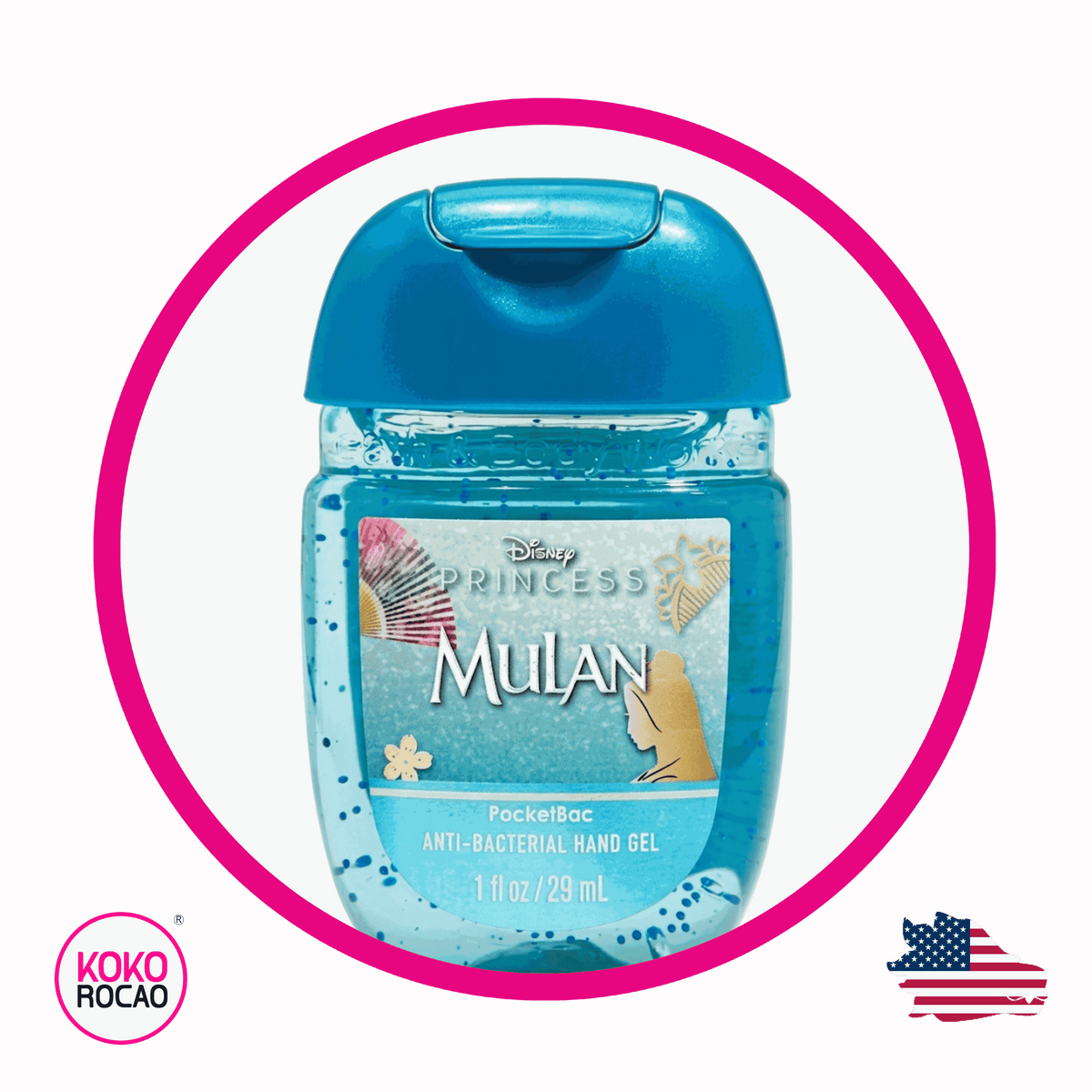 Bote de Bath&Body Works Mulan Antibacterial Gel 29 ml