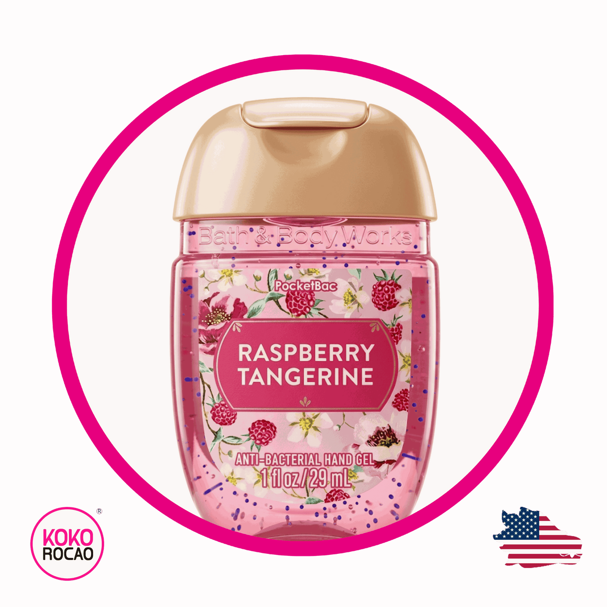 Bote de Bath&Body Works Raspberry Tangerine 29 ml