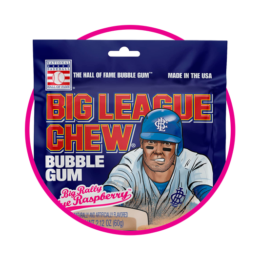 Bolsa de Big League Blue Berry Bubble Gum 60 g