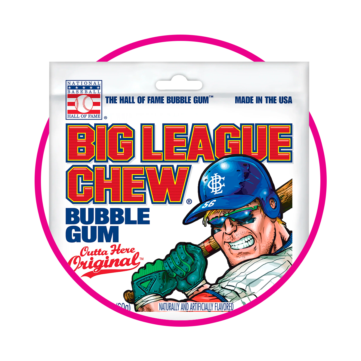 Bolsa de Big League Original Bubble Gum 60 g
