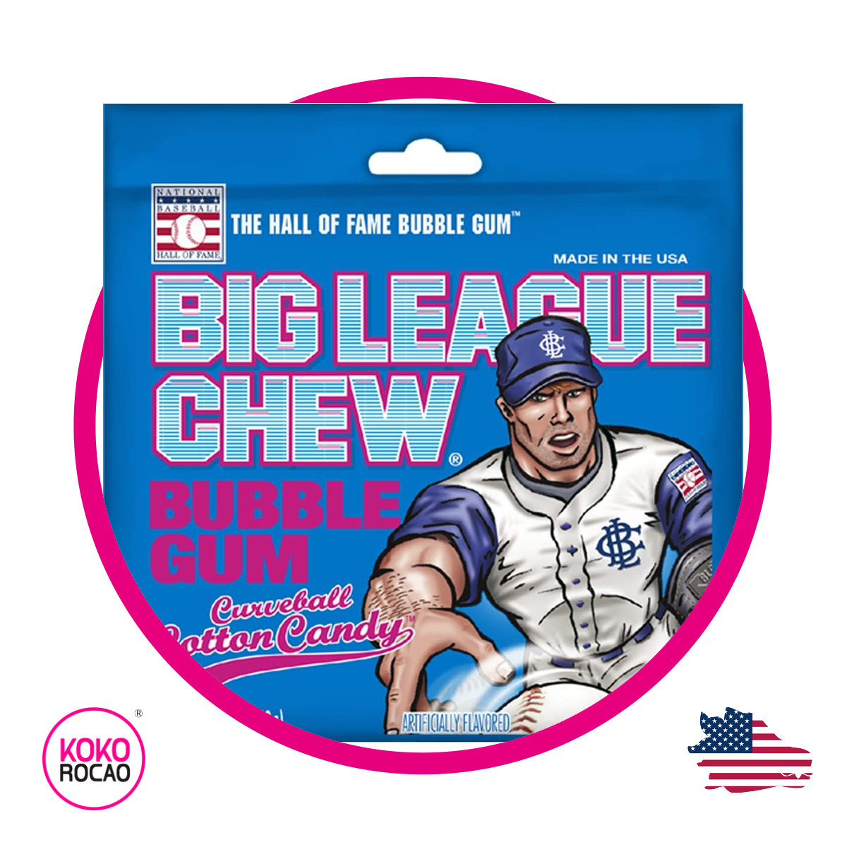 Bolsa de Big League Cotton Bubble Gumm 606 g