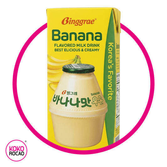 Caja de Binggrae Banana 200 ml