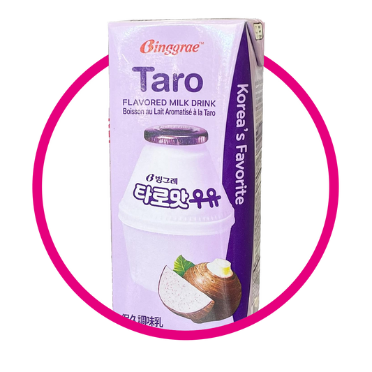 Caja de Binggrae Taro 200 ml