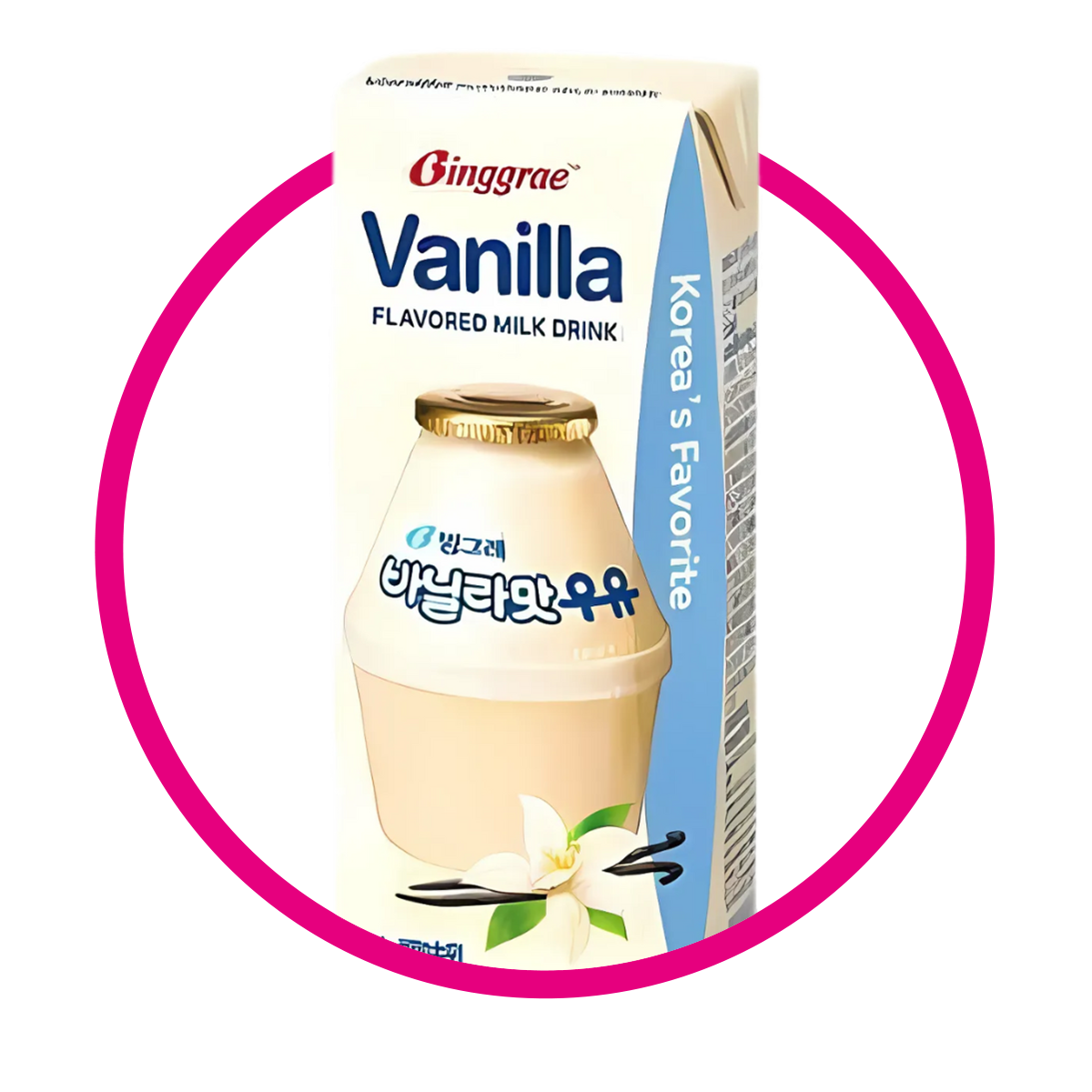 Caja de Binggrae Vainilla 200 ml